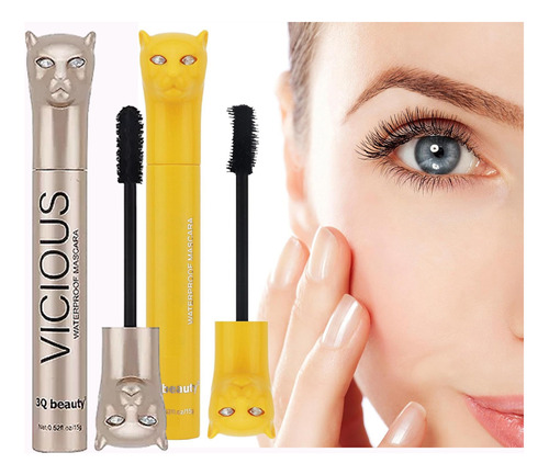 Mascara Pestañas Vicious Extra Volumen Waterproof  3q Beauty