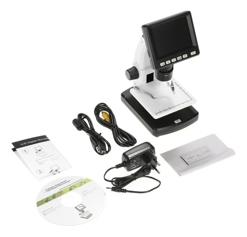Microscopio Digital Portátil Profesional Con Pantalla Lcd