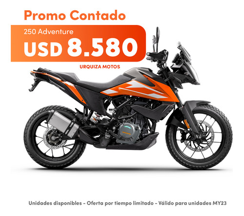 Ktm Adventure 250 - No Versys Tenere Ds - Urquiza Motos