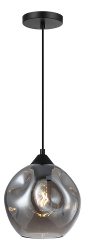 Lámpara Colgante Para Techo 1l Color Humo C073/hu Calux