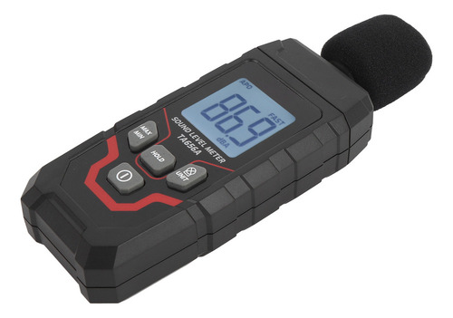 E Medidor De Ruído Digital Decibéis 30,0 A 130 Dba, Ra