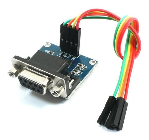Módulo Conversor Serial Ttl Rs232 Max3232 Max232 Db9 Hembra