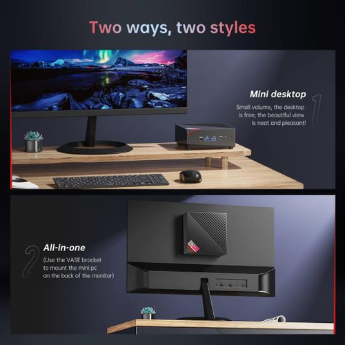 Kamrui Mini Pc Am06pro, Amd Ryzen 5 Hasta 4,0 Ghz), Mini Tow