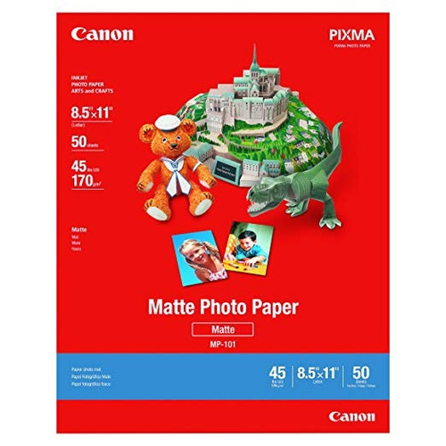 Canon 7981a004 Papel Fotográfico, Mate, 8-1 / 2 X 11 (pack D