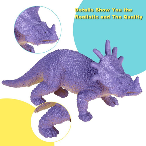 Imagen 5 de 7 de Yarloo Dinosaurio Juguetes Para Jurassic World Niños Regalos