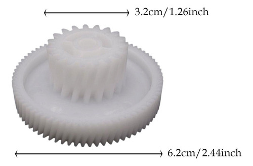2x Gear Processors Gear Gear 74/19 Tooth, Parte De Repuesto