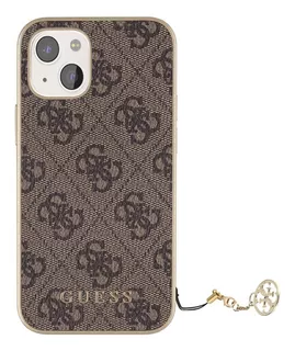 Funda Case Guess Charm iPhone 13, 13 Mini, 13 Pro,13 Pro Max Color Café iPhone 13