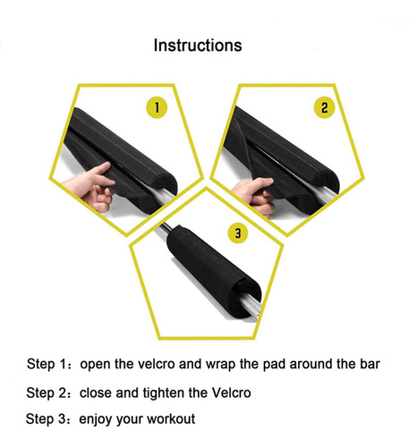 Esponja Gruesa Squat Pad Cojín Fitness Cuello Hombro