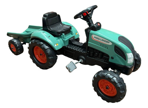 Tractor Montable A Pedales Para Niños 91 Cm Hasta 25 Kg