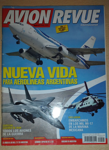 Revista Avion Revue Internacional N°41 Junio De 2003