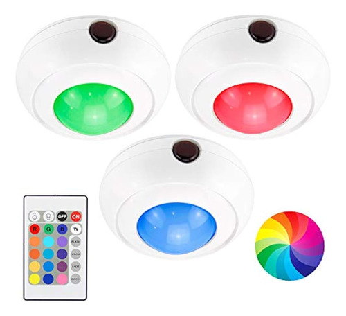 Luz De Techo De 16 Colores Que Cambia Con Control Remoto, Lu