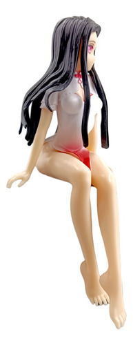 Figura Nezuko Sentada 13cm Demon Slayer ¡ Inmediato