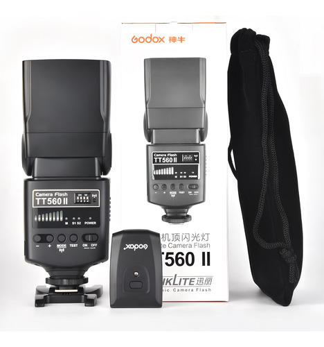 Cámara Flash Godox Tt560ii Inalámbrica Speedlite Universal