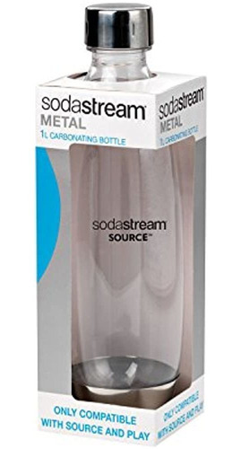 Sodastream Source Carbonating Bottle Metal Single 1 L De Ace