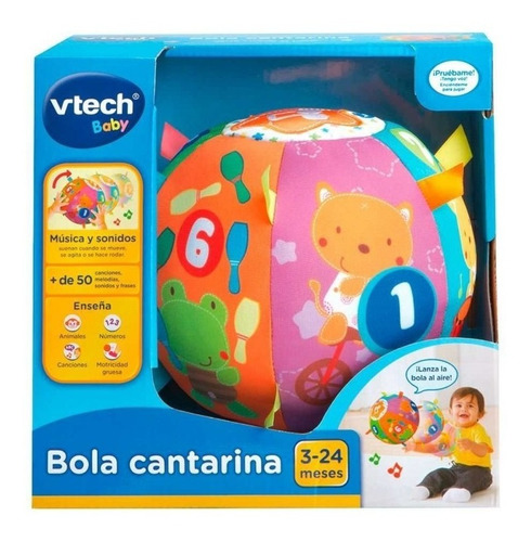 Pelota De Bebe Bola Cantarina Didactica Musical Vtech