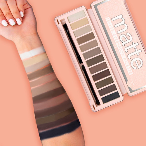 Paleta De Sombras Para Ojos Matte 12 Tonos Bys Cosmetics Color de la sombra Multicolor