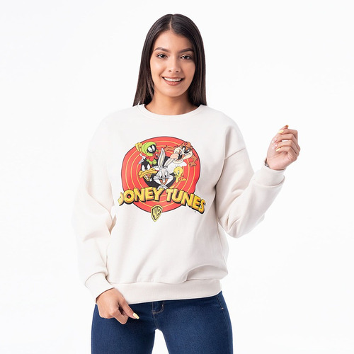 Polera Franela Warner Bros Sofia_looney Tunes Milk