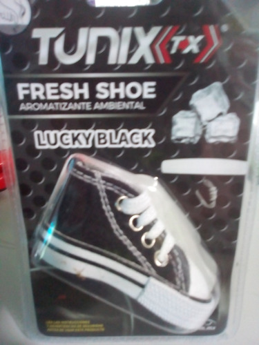 Aromatizante  Tenis Para Automóvil  Fresh Shoe Lucky Black