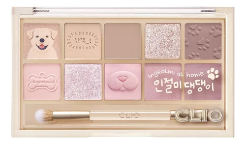 Clio Pro Eye Palette 21 Ingeolmi Daengdaenge Perrito Limited