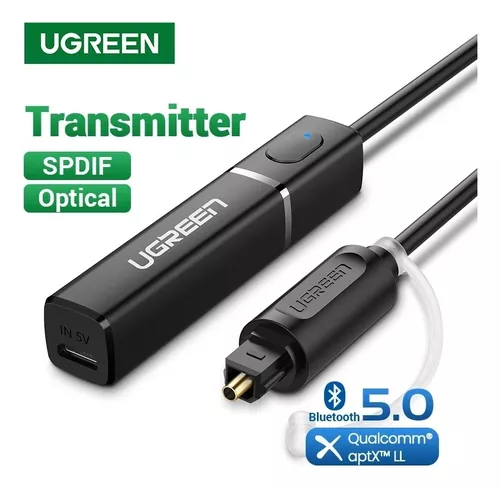 Audio Óptico Digital Transmisor Bluetooth 5.0 Ugreen