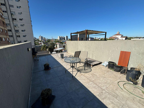 Venta Dpto Monoambiente Con Terraza Propia Y Cochera Cubierta