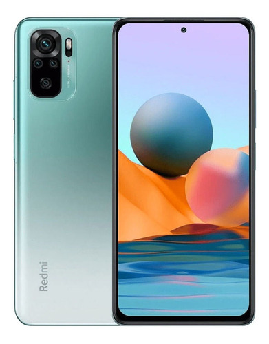 Imagen 1 de 3 de Smartphone Xiaomi Redmi Note 10 128 Gb Verde