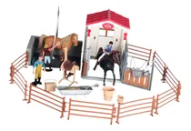 Comprar Juego De Caballos Y Jinetes, Figura De Caballos Realistas,