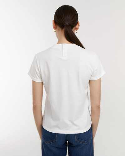 Imagen 5 de 6 de Remera Portsaid Paris Je T'aime Cuello Redondo Para Mujer