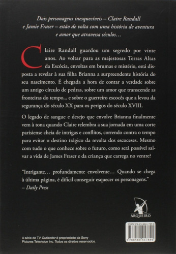 Imagem 2 de 2 de Outlander A Libélula No Âmbar - Livro 2