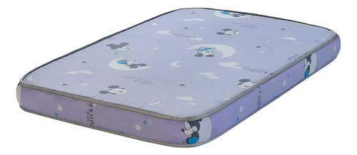 Colchón Practicuna Espuma Baby Mickey 120x060 Suavegom Azul