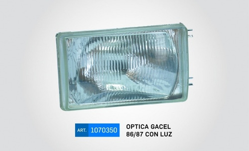 Optica Gacel 86/87 Con Luz (lam)