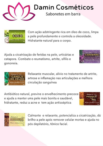 Imagem 4 de 5 de Sabonete De Babosa (aloe Vera) - Kit 6 Unidades