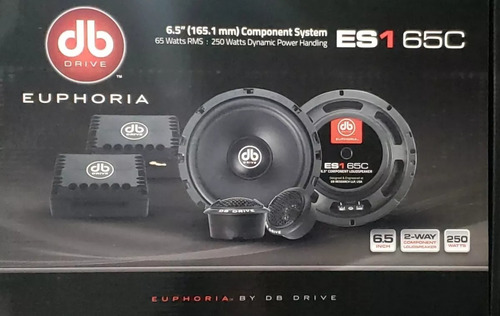 Paquete Alpine Ute-73bt+ Db Drive Set De Medios 6.5+bocin6x9