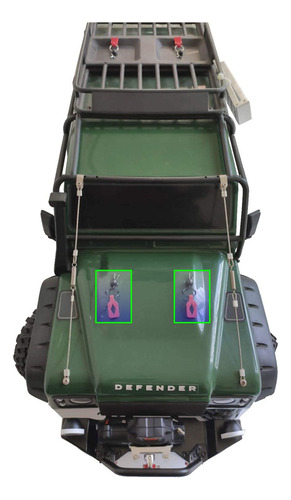Pinzas De Carrocería Para Hsp Redcat Rc4wd Axial Scx10, 4