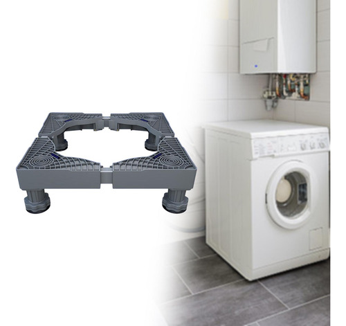 Base Ajustable Para Lavadora, Base Móvil 4 Patas