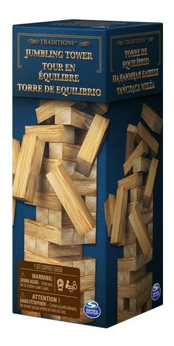 Imagen 3 de 3 de Juego De Mesa Jenga Torre De Equilibrio