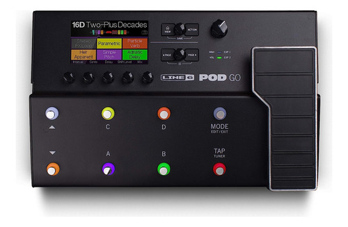 Line 6 Pod Go Pedalera Procesador Multiefectos Para Guitarra