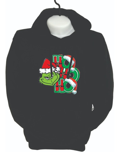 Buzos Busos Hoodie Navideños The Grinch Ho Ho Ho Navidad 