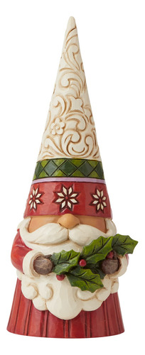 Enesco Jim Shore Heartwood Creek - Figura De Gnomo De Navida