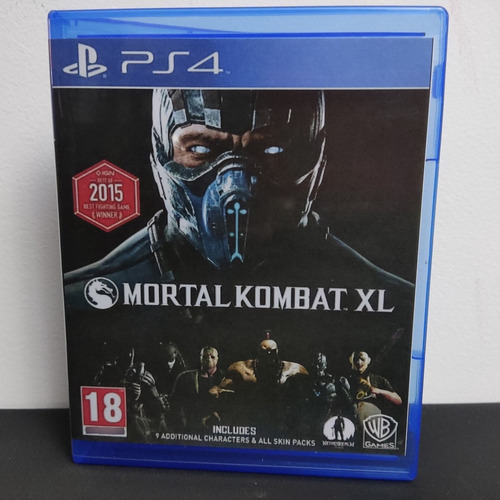 Mortal Kombat Xl Ps4 Fisico Usado