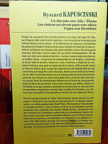 Rysard Kapuscinski - Anagrama Compendium