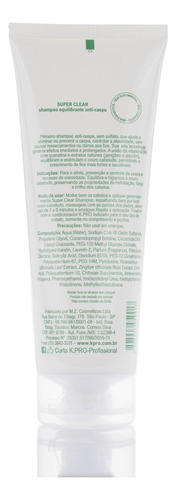 K.pro- Super Clear Shampoo 240ml