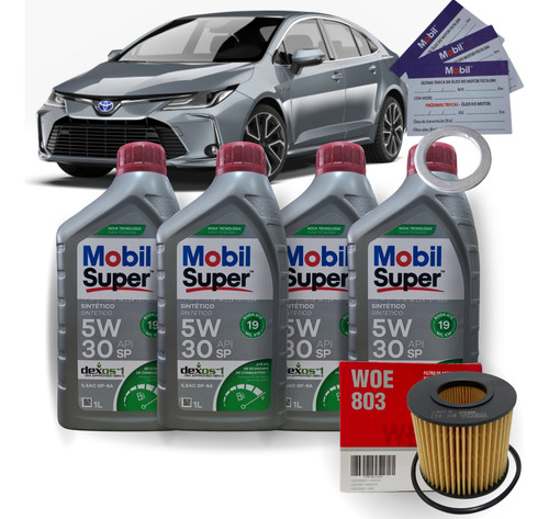 Kit Revisão Corolla 2.0 16v Flex 2010 A 2019