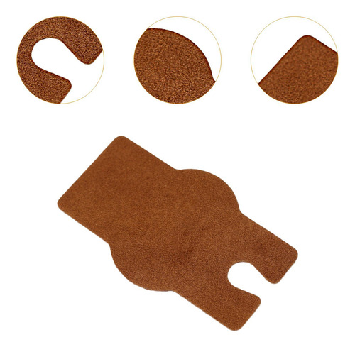Erhu Pad Mat De Silenciamiento Practical Pad Soft Un Marrón