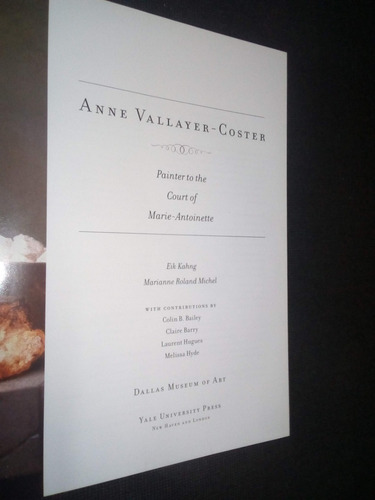 Imagen 2 de 5 de Anne Vallayer Coster Painter To The Court Of Marie Antoinett