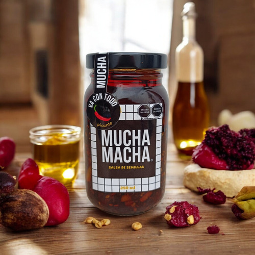 Mucha Macha Salsa De Semillas Picante 250ml