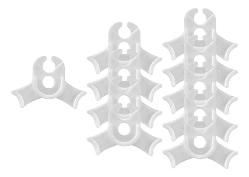 Yz 10 Peças Lstclips Controlam O Crescimento Plástico Branco