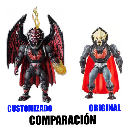 Hordak Figura Custom - Origins Masters Of The Universe (Usado)