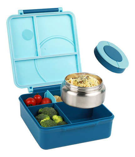 Skiexoad - Caja De Almuerzo Con Aislamiento Para Niños, Con.