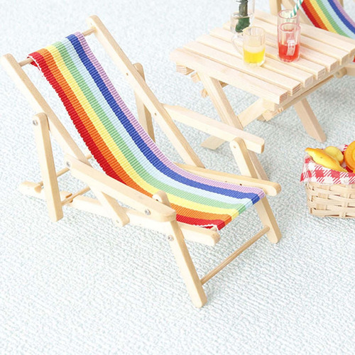 Mini Silla Para Tomar El Sol En La Playa, Tumbona Para Casa